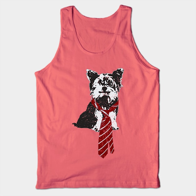 Mr. Yorkie Tank Top by CritterLove